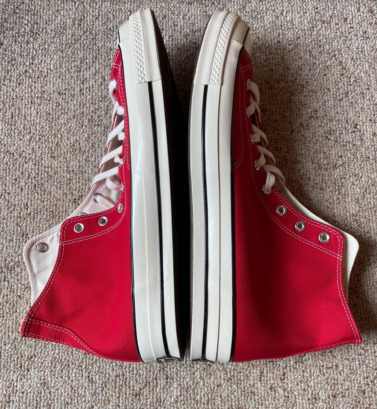 Converse Scarpe da uomo: Converse rot, Grösse 51.5, neu – Nuovo e nell'imballaggio originale da Gümligen venduto da soleil149 3