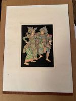 Balinese dancers brilliant painting
