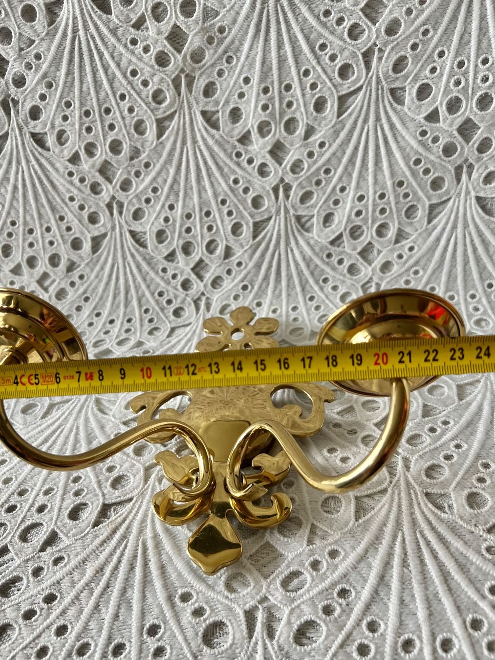 Kerzenständer: Messing Wandkerzenhalter Kerzenleuchter 700 Gr – Gebraucht aus Frenkendorf von Only1 7