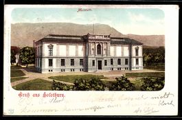 Lithographie Solothurn, Museum, 1904