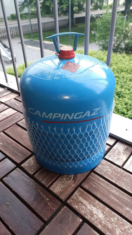 Campingaz 907 Gasflasche Voll & Prombiert | Kaufen Auf Ricardo