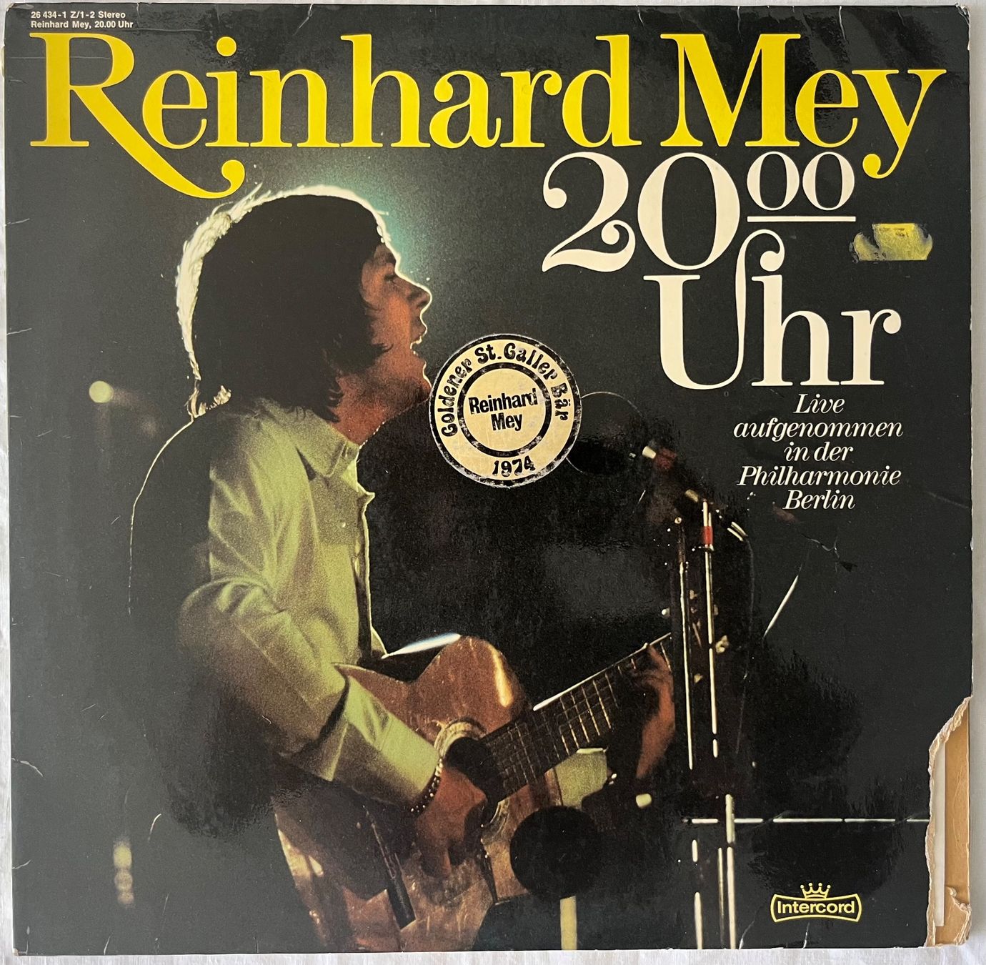 Dischi in vinile: Reinhard Mey - 20.00 Uhr – Usato da Döttingen venduto da zha_xh2w