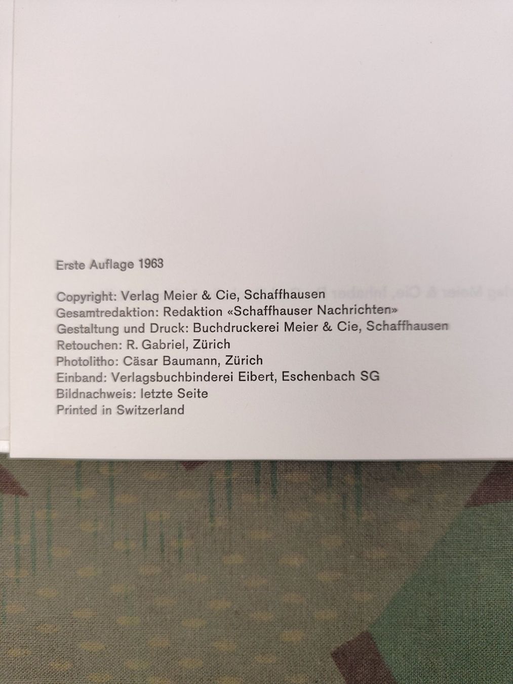 Schweizer Armee Uniformi: Buch, DEFILEE FAK 2 1963 – Usato da Bauma venduto da SwissMilitaria 3