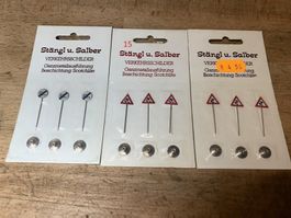 Strassensignale Metall 9 St. Signaux routier 9 Pc N°15