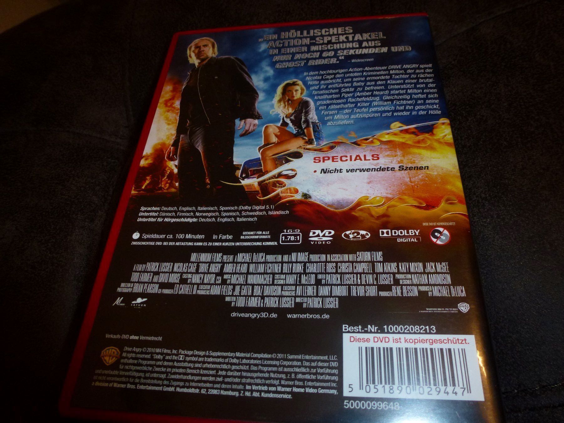Tutti i DVDs: Drive Angry DVD – Usato da Olten venduto da Disc-Verkauf 2