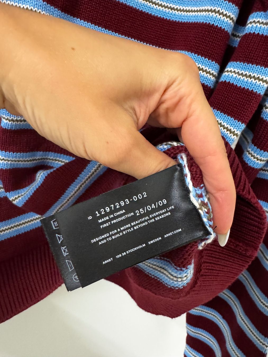 Arket Maglioni & Felpe: Damen Arket Knitted Polo Sweater Pullover Gestreift – Nuovo (secondo la descrizione) da Meilen venduto da Emma_321 3