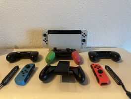 Nintendo Switch OLED Set inkl. Mario Kart 8 Deluxe & Zubehör