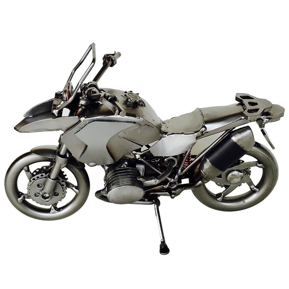 Statuettes: BMW R 1200 GS Metallfigur – Nuovo e nell'imballaggio originale da Thunstetten venduto da eisbaer300 1