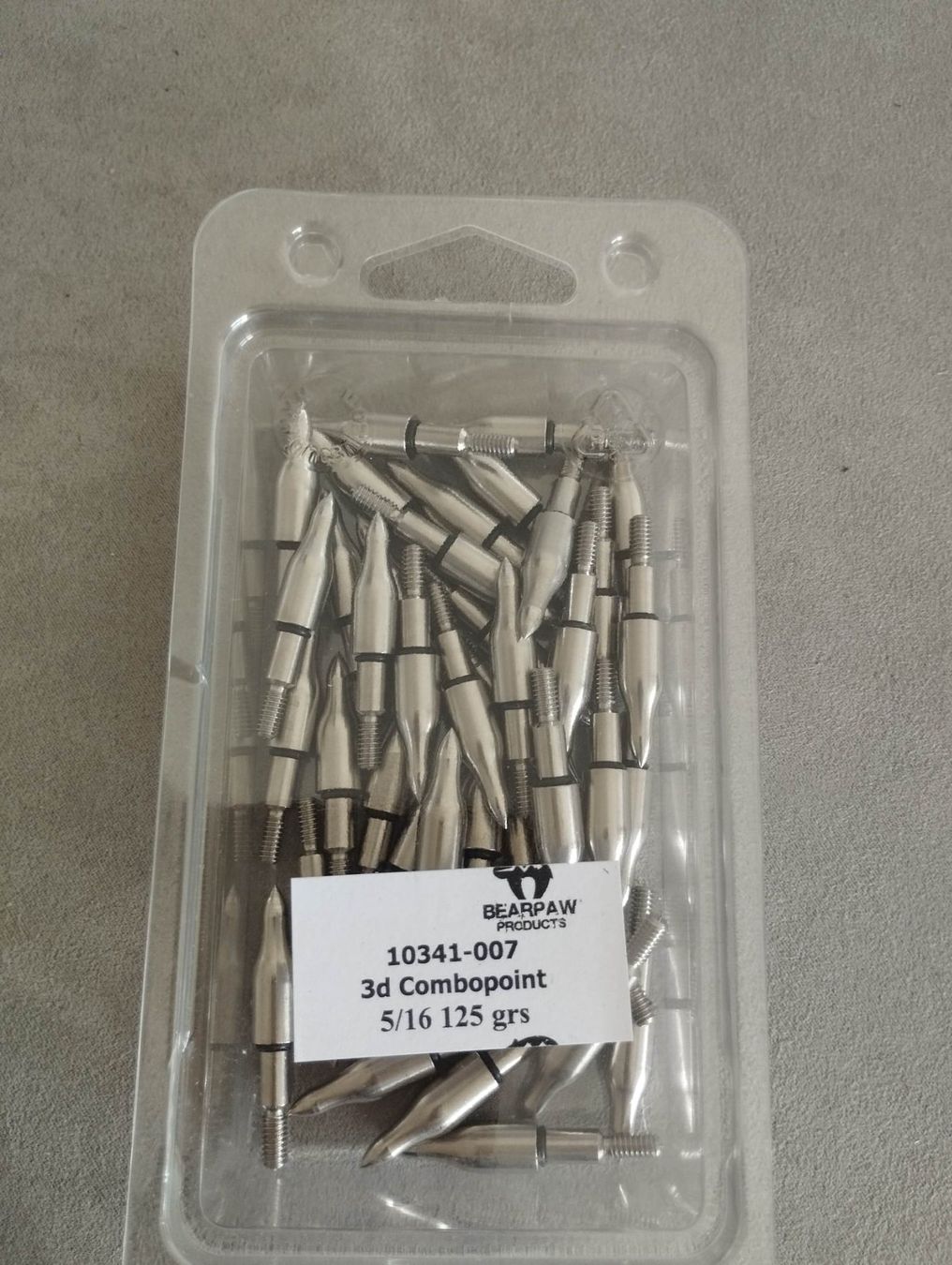 Tiro con l'arco: 3D Combo Spitze Edelstahl 65 - 125 grain – Nuovo e nell'imballaggio originale da Murg venduto da mar_bkc8