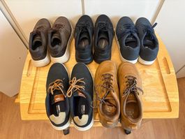 Herren Schuhe Memphis One, Skechers, 3 Paar, Grösse 42