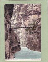 Aareschlucht Meiringen 1908