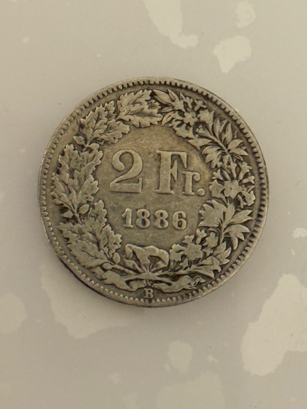 Alle Münzen: 2 Franken 1886  Rar – Gebraucht aus Wallisellen von SWISS_SILVER1
