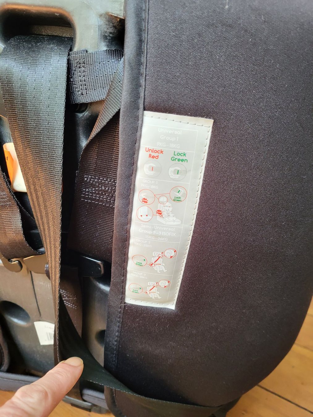 Osann Seggiolini per auto: Osann Kindersitz Autositz mit Isofix – Usato da Baden venduto da kani02 3