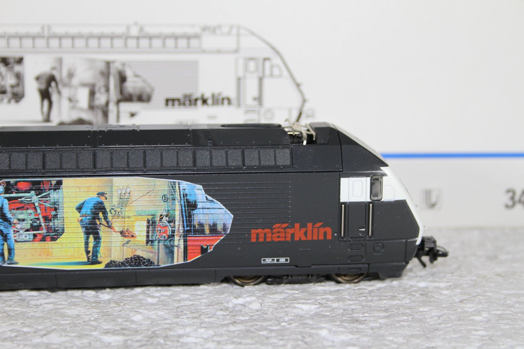 Märklin Modellini di ferrovie: Märklin 3451 SBB Re 460 Heizer – Usato da Triesen venduto da gleis8 2