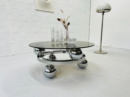 Vintage Space Age Couchtisch - Orbit Style