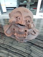 Vintage Tonfigur, asiatisch, Sammlerstück