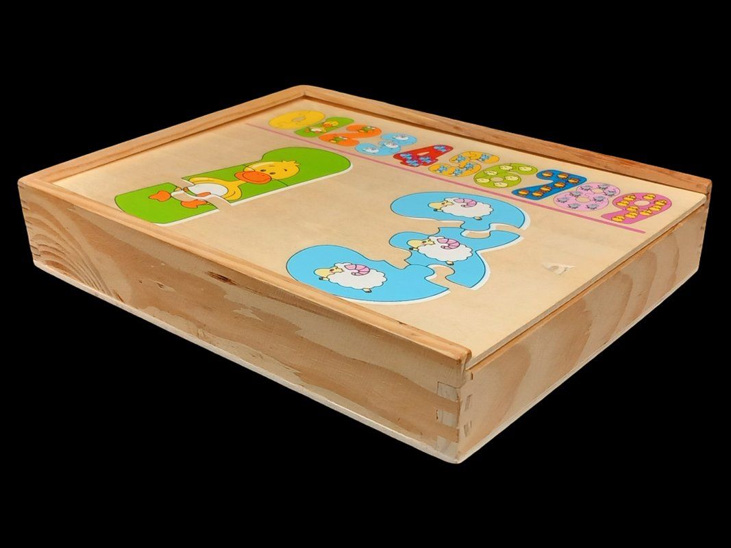 Puzzle: Holzpuzzle Zahlen – Usato da Hünenberg venduto da Restwert_Zug 2
