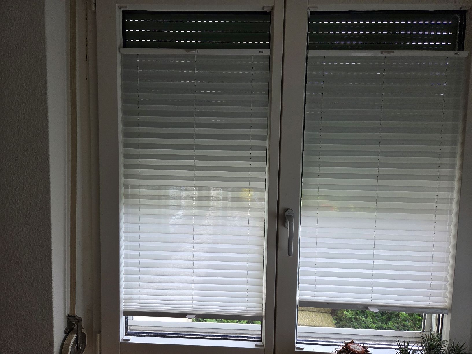 Markisen: weisse Plissee 10x – Gebraucht aus Wädenswil von weihpos 5