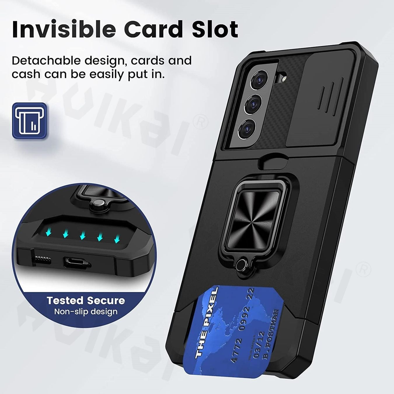 Samsung Cover & Protezioni schermo: Samsung Galaxy S22 Plus Cuver Schwarz – Nuovo e nell'imballaggio originale da Einsiedeln venduto da valli77 2