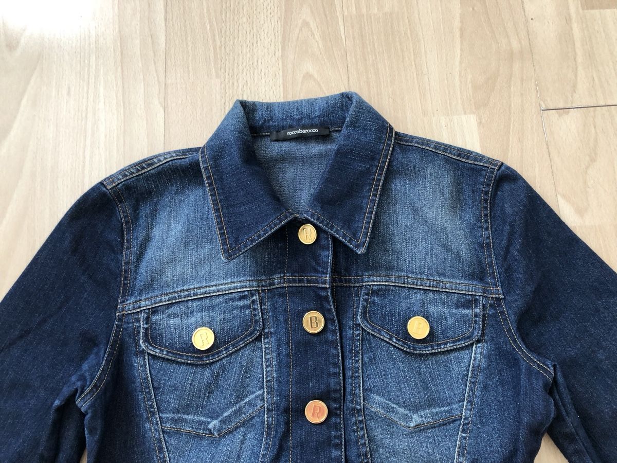 Giacche: Roccobarocco Jeans Jacke Gr.36 – Nuovo (secondo la descrizione) da Chur venduto da vicky7 3