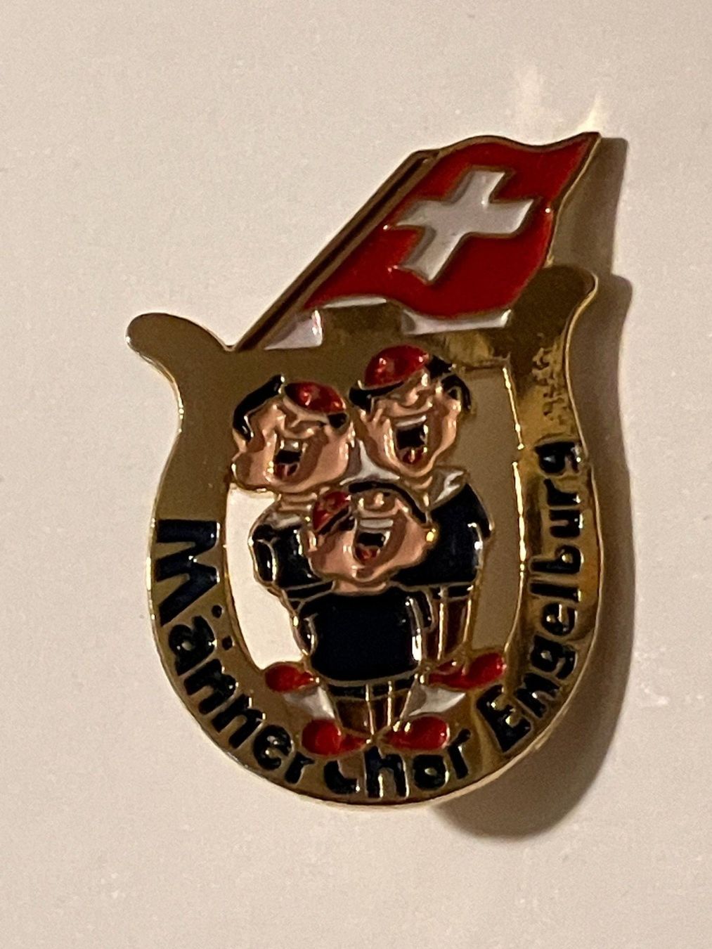 Placchette & Badge: 1 Pin Männerchor Engelburg – Usato da Basel venduto da djwwpp