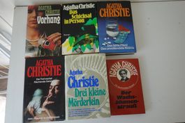 Agatha Christie 6 Romane