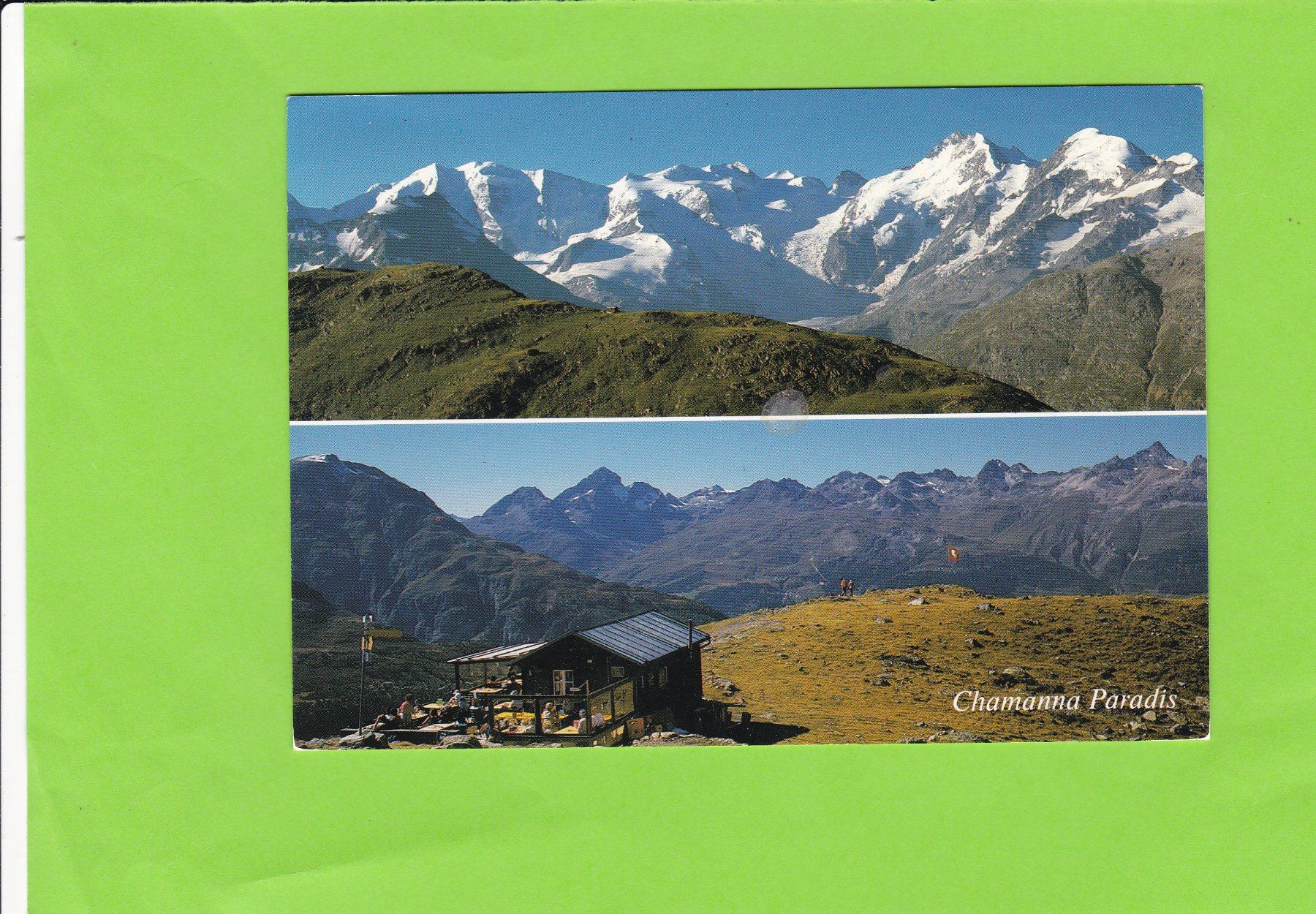 Cartes postales: Berninagruppe-Julierkette – D'occasion à St. Peterzell par neckertal