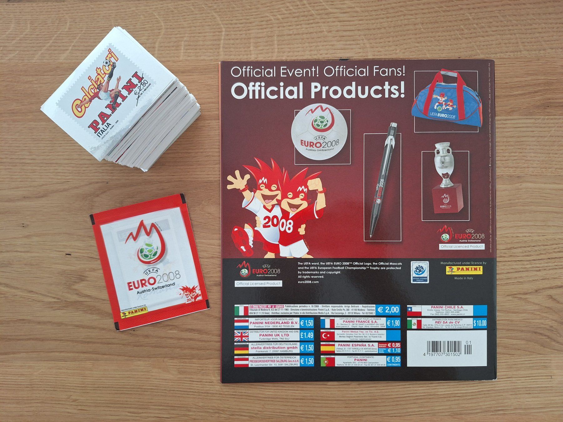 Panini Album: PANINI EURO 2008 – Usato da St. Gallen venduto da Matrix023 3