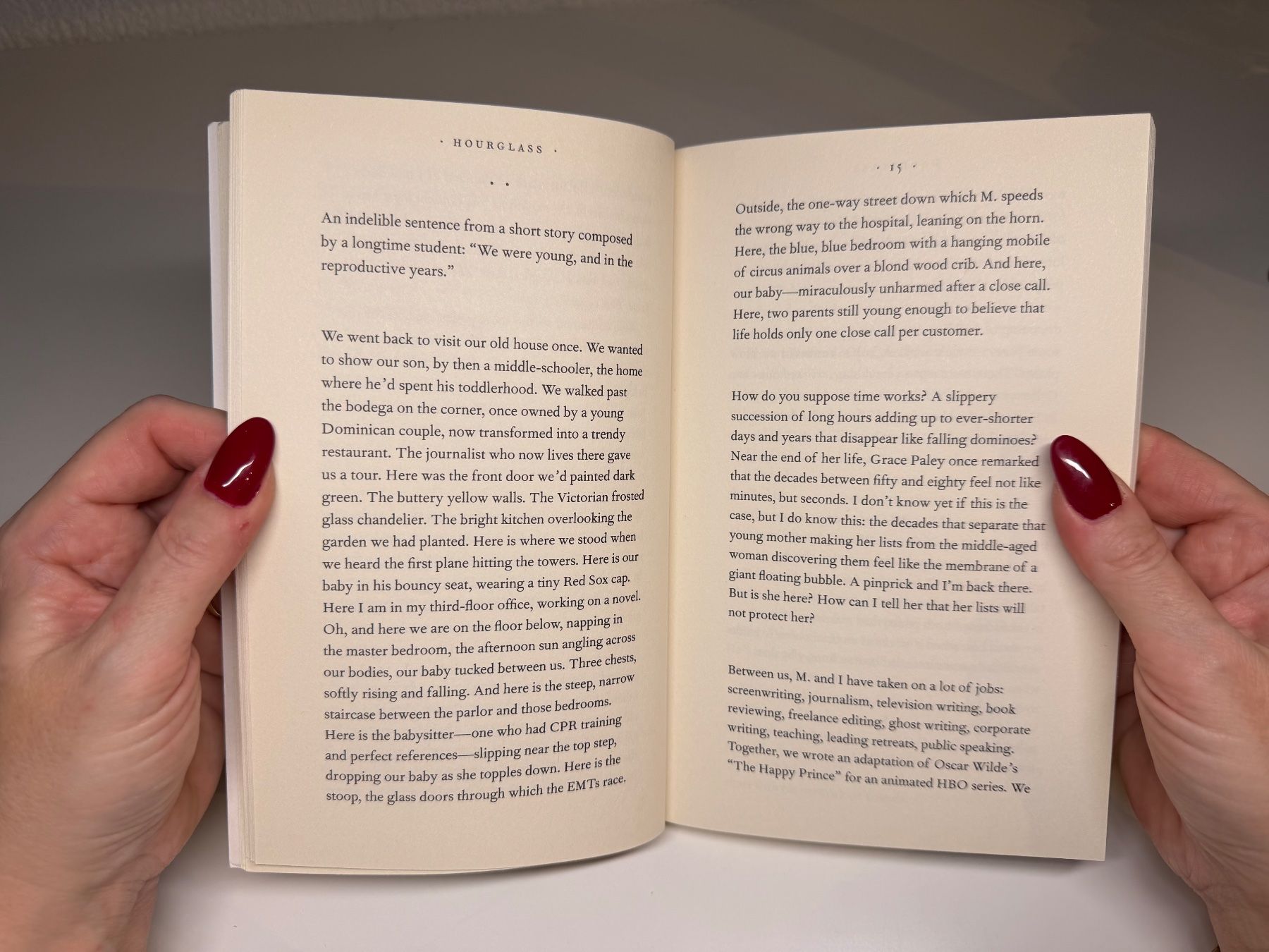 Libri: NOVEL: Dano Shapiro, Hourglass – Usato da Grosswangen venduto da English_books 3
