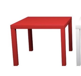 Ikea Tables: Table basse ikea lack rouge opaque  – D'occasion à Küssnacht am Rigi par CALIFRASQUI