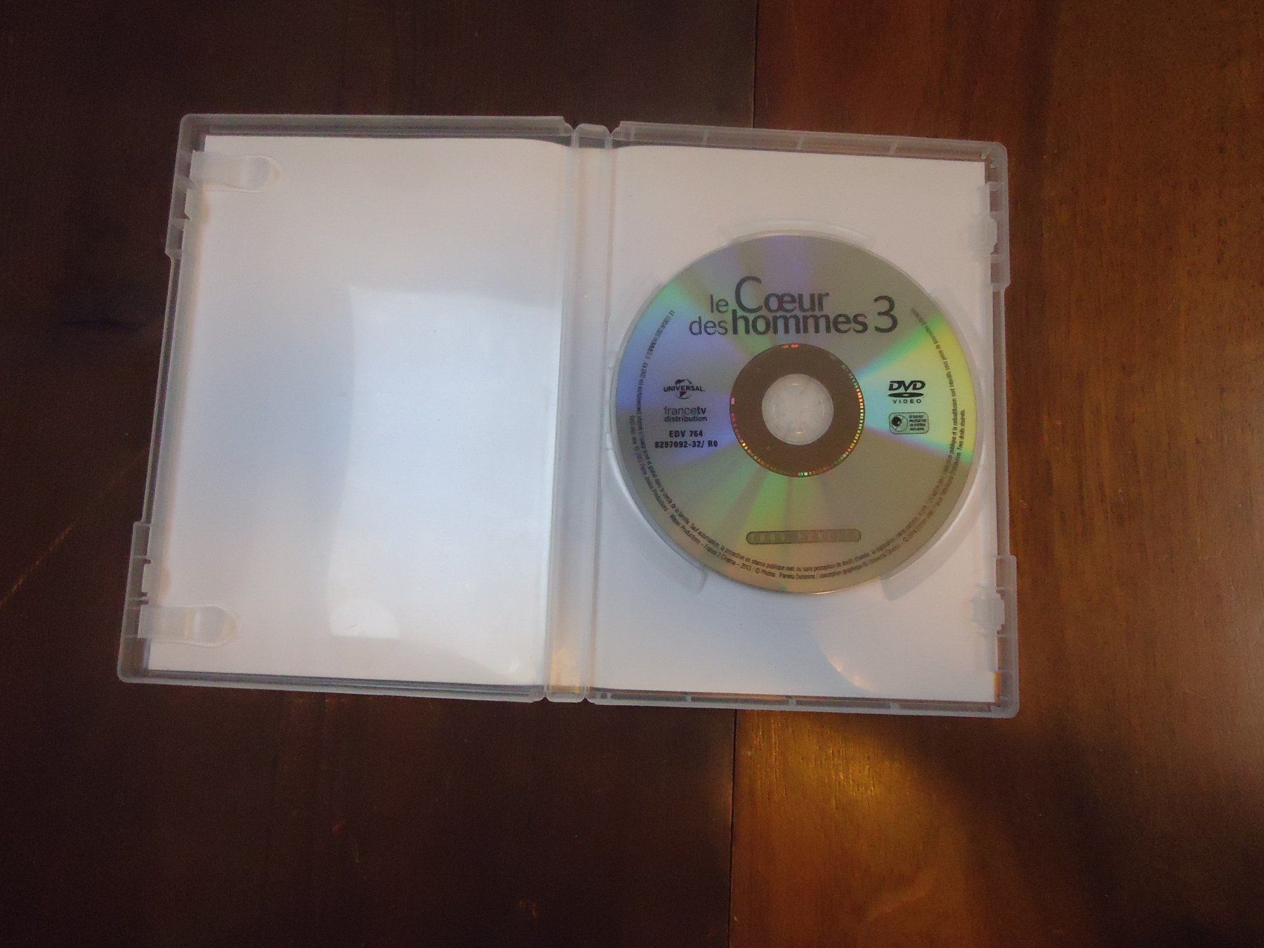 Tutti i DVDs: DVD - Le coeur des hommes 3 – Usato da Vessy venduto da mafabe 2