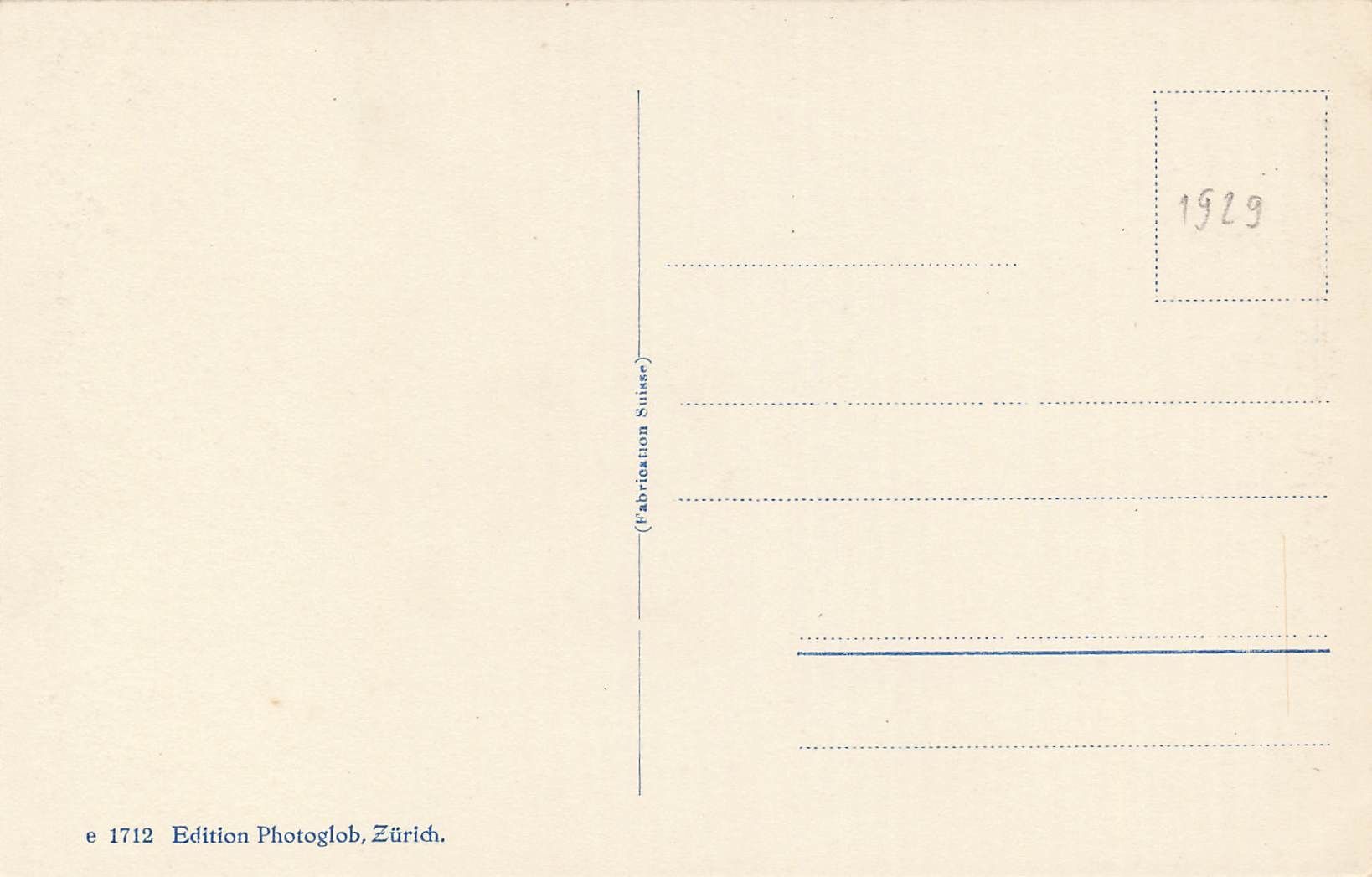 Cartoline postali: Zürich – Usato da Biasca venduto da Blenio71 1