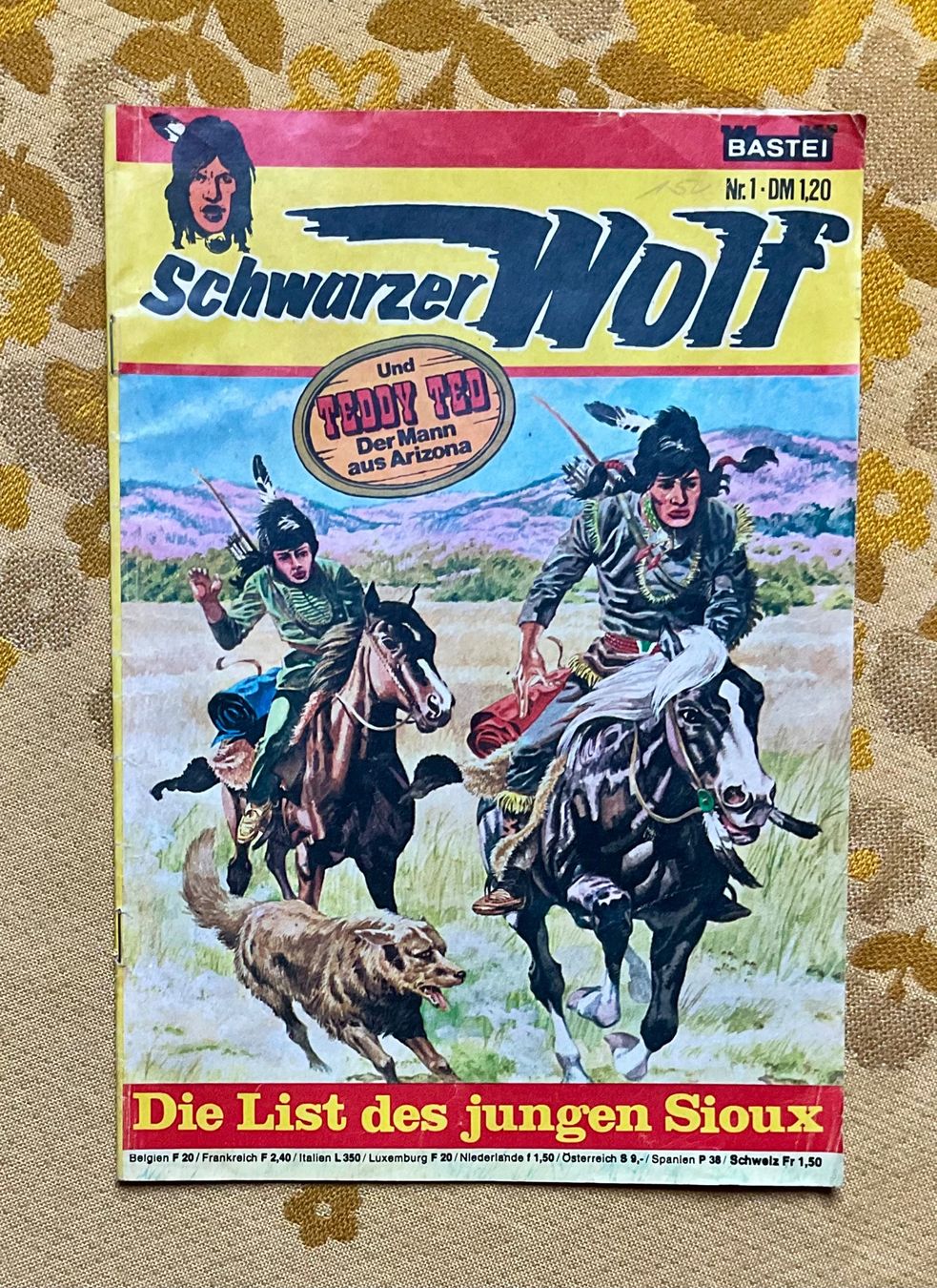 Fumetti: Schwarzer Wolf Heft Nr 1 von 1975 – Usato da Endingen venduto da nathan05