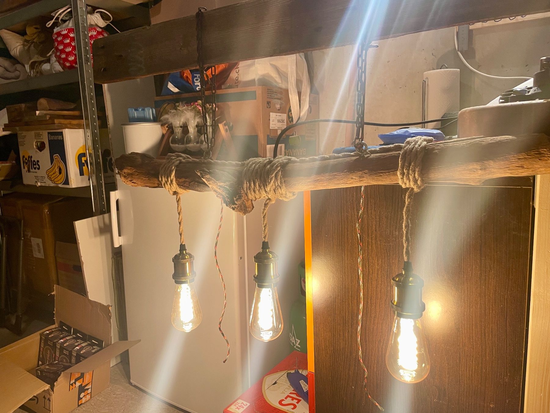 Lustres & lampes de plafonds: NEU Handgemachte Vintage Deckenlampe – Neuf avec emballage d'origine à Kirchdorf BE par Suppi848 2