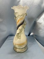 Kunst Vase Glas, Handarbeit, 23 cm     IK ##
