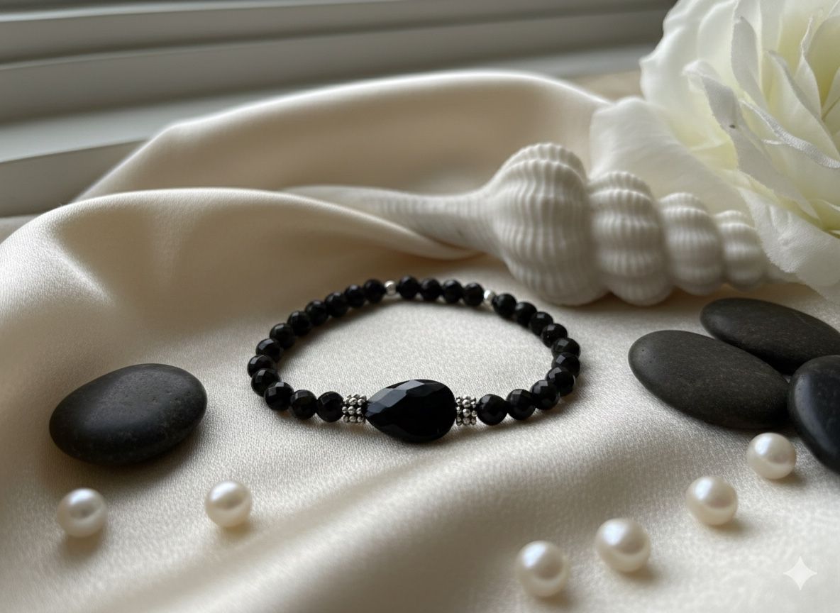 Bracciali & Braccialetti: Obsidian Armband – Nuovo e nell'imballaggio originale da Niederglatt ZH venduto da Silberschmuck-design