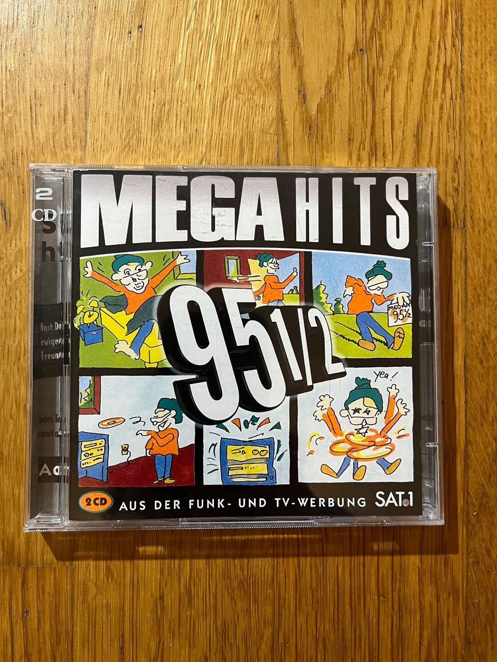 CD: CD - "Mega Hits 95 1/2", 2 CD's – Usato da Grosswangen venduto da Vita500