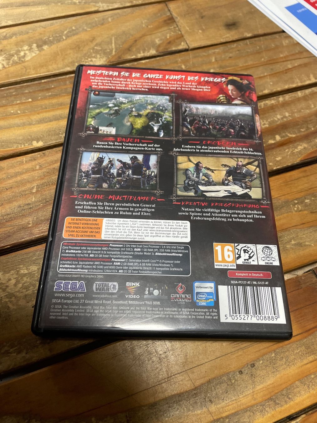 Spiele: Jeu pc total war shogun 2 (allemand) – Gebraucht aus moudon von faucheur2 1