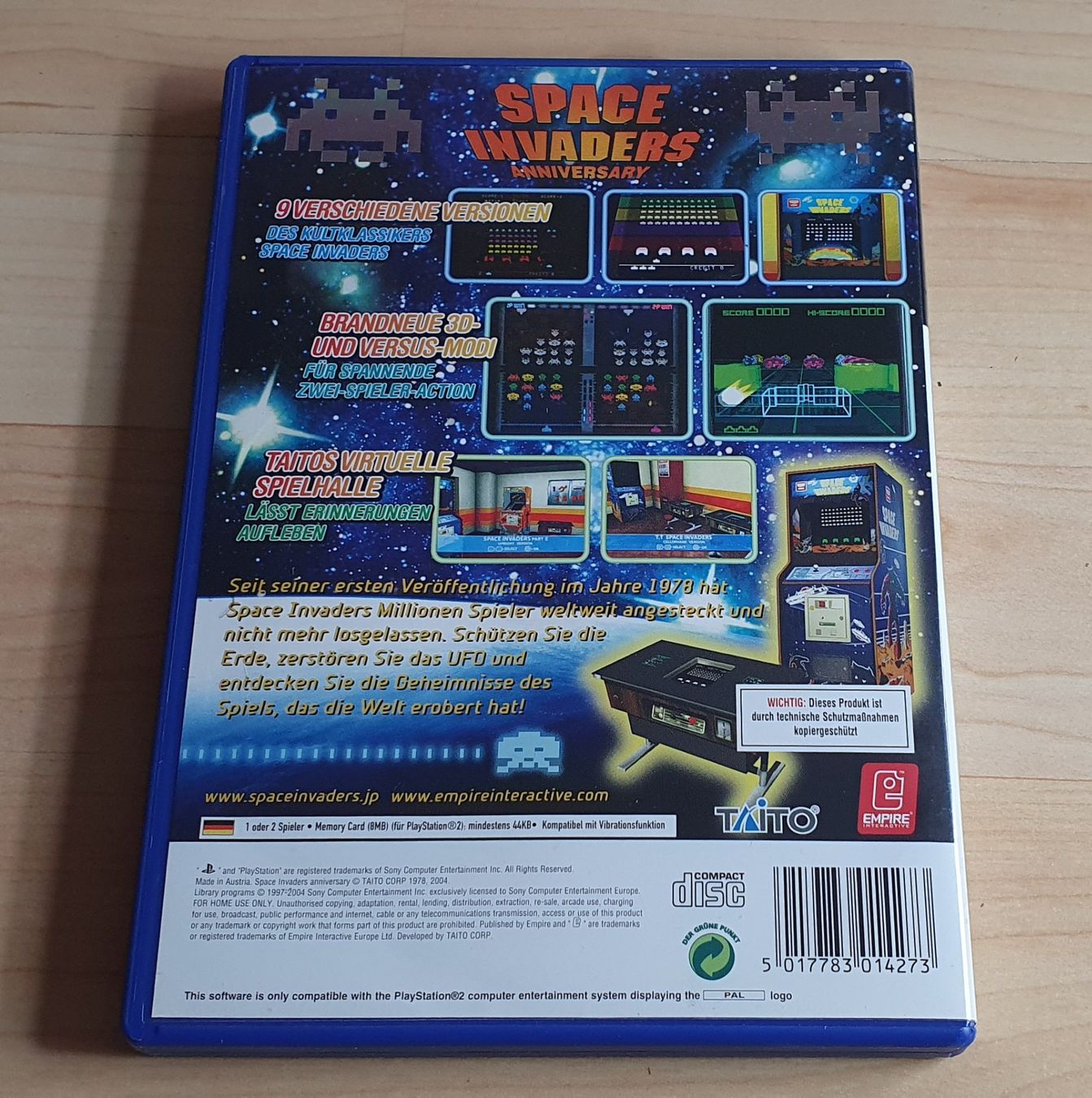 Spiele: Space Invaders Anniversary - Playstation 2 – Gebraucht aus Gross von  1