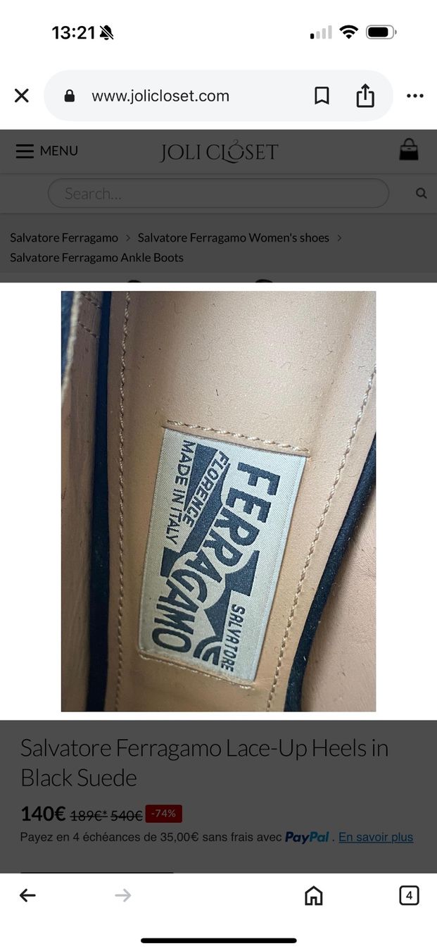 Bottes de soin: Salvatore Ferragamo – Neuf (Voir description) à Illnau par stone777 1