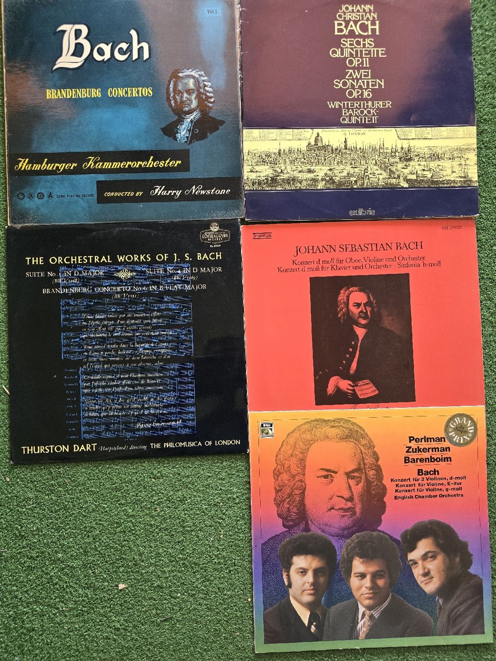 Schallplatten: Sammlung Bach, 6 Platten – Gebraucht aus Hedingen von mickway