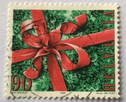 Nr.962 Weihnachtsmakke GESTEMPELT 1998   