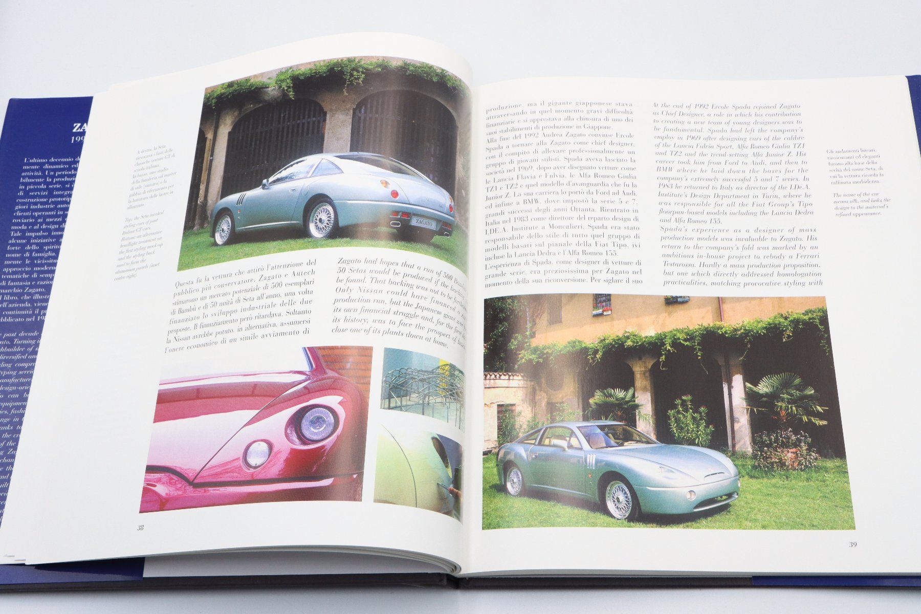 Libri: Zagato 1990 - 2000 Hardcover Buch 2000 – Usato da Bühl b.Aarberg venduto da Collectorpassions 5