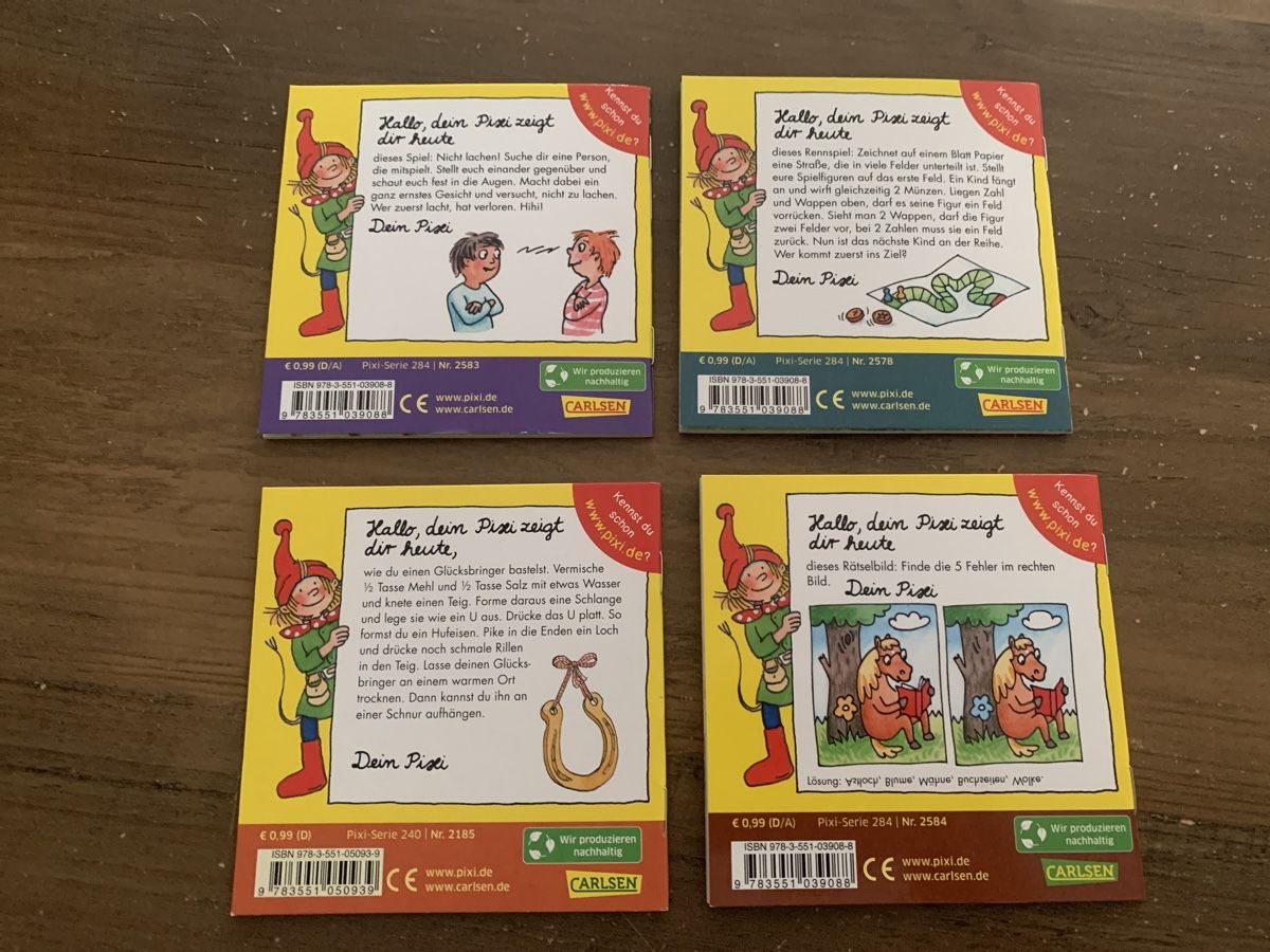 Libri: 4 Pixi Bücher im Set – Usato da Buus venduto da 2013dp 1
