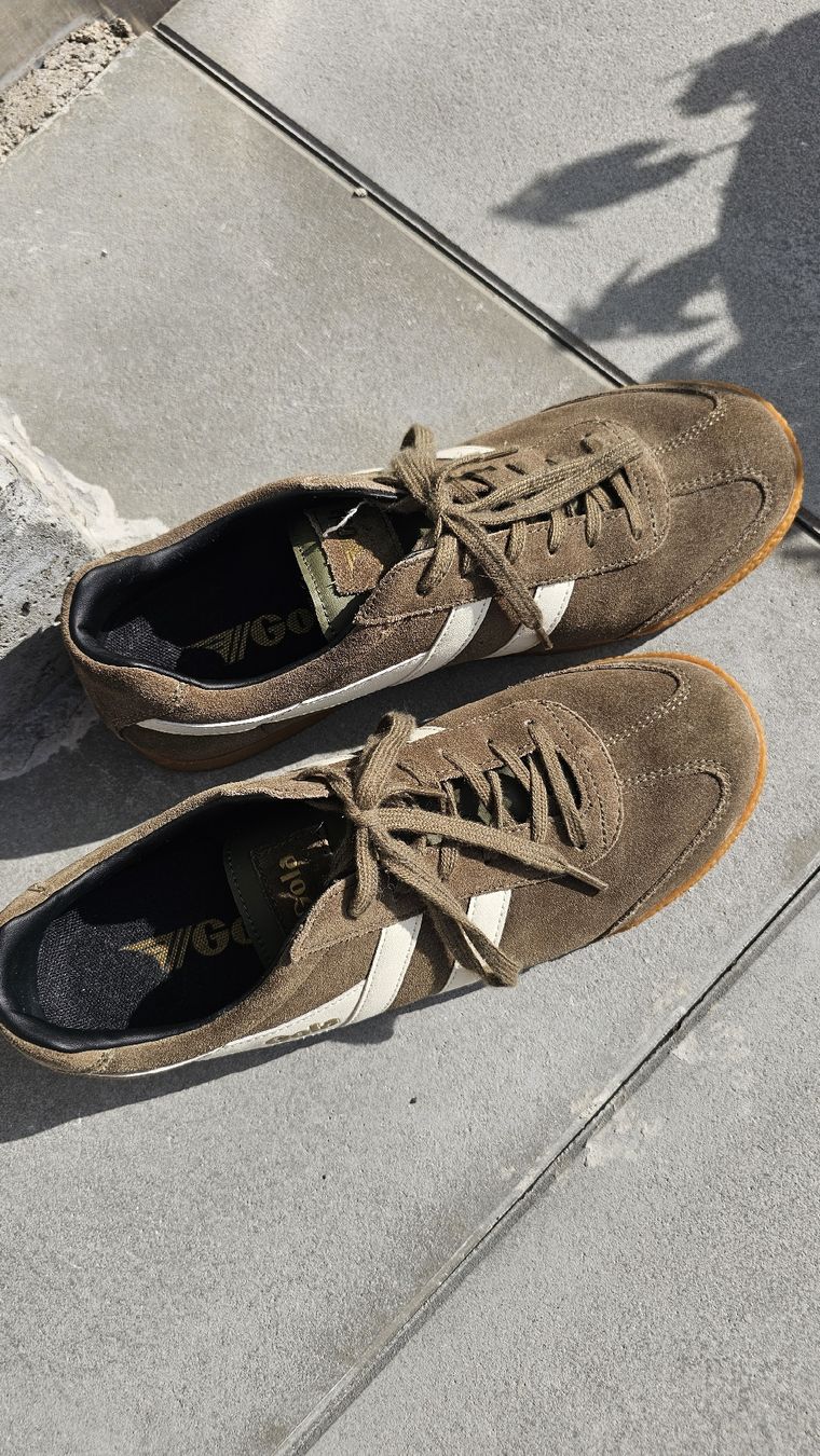 Scarpe da uomo: Gola Harrier Suede Sneaker – Nuovo (secondo la descrizione) da Gossau ZH venduto da elo_nw86 2