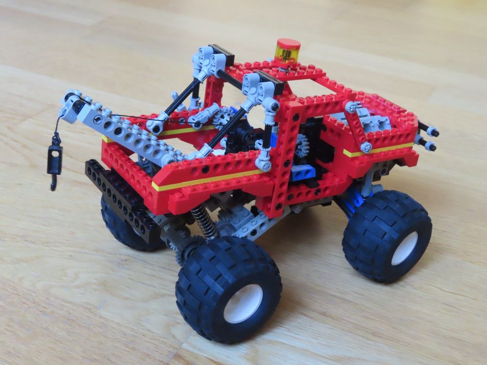 Lego Technic 8858 Rebel Wrecker mit Bauanleitung (Gebraucht) in