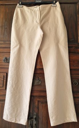 Pantaloni Max&Co pura seta beige taglia 36 CH