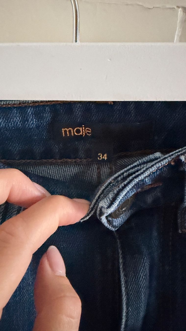 Maje Jeans: Maje Flared Blue Jeans – Usato da Zürich venduto da pre_vy7t 3