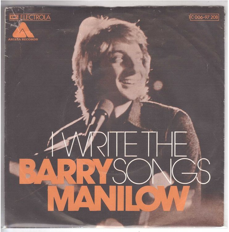 Barry manilow i write the songs kaufen auf ricardo