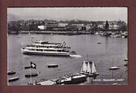 ZÜRICH - Motorschiff Linth - 1956